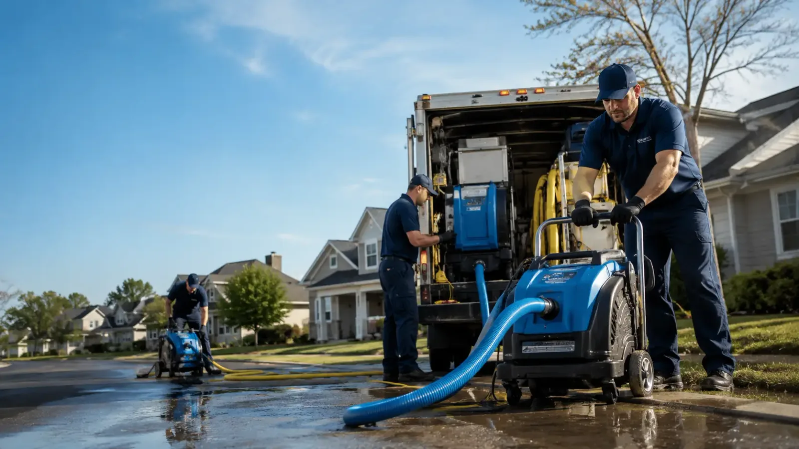 Flood Damage Cleanup in Lumberville, PA